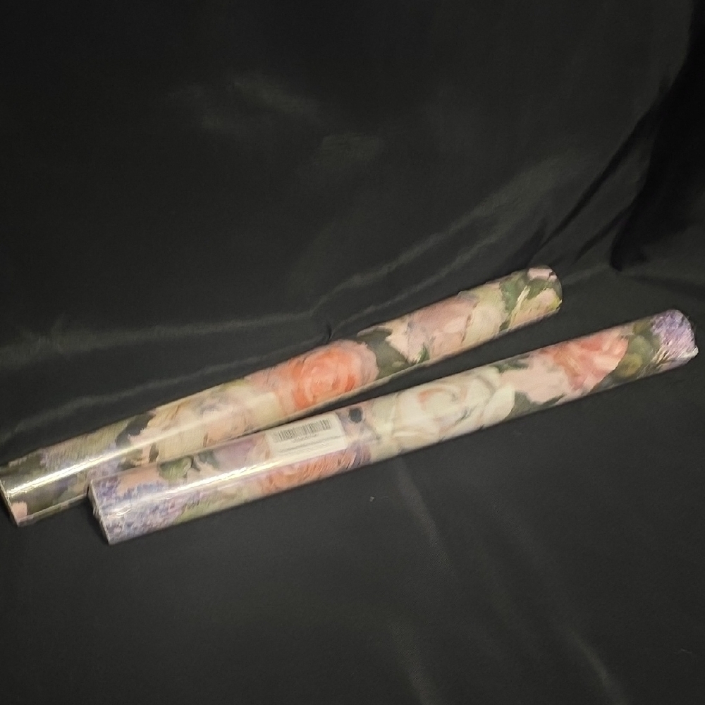 Floral Adhesive Paper